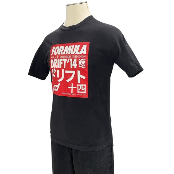 Formula Drift 2014 T Shirt FD Racing Japan Style Medium Black JDM Car Culture - Picture 5 of 6